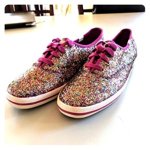 Keds Kate Spade glitter sneakers shoes